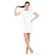 thumbnail image 1 of Vestido de lino con volantes Roman Fashion /Juvenil, 4355 (Blanco) blanco G, 1 of 5