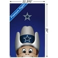 thumbnail image 3 of NFL Dallas Cowboys - S. Preston Mascot Rowdy Wall Poster with Pushpins, 22.375" x 34", 3 of 6