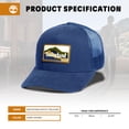 thumbnail image 2 of Gorra Trucker Timberland Mountain Patch para Hombre en Denim Oscuro, 2 of 3