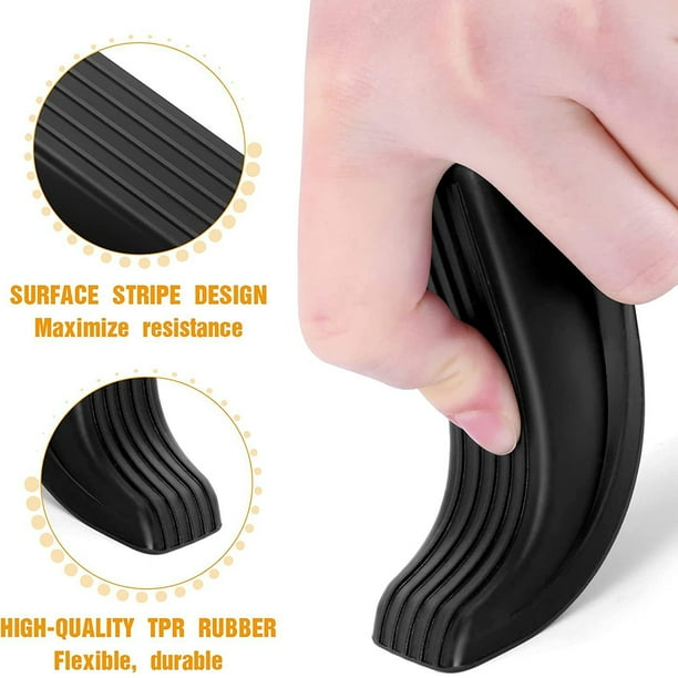 Gwong hogar 8pcs/tope de puerta de 2setes resistentes tope de puerta de servicio pesado apilable cuña para el baño Gwong 21098087