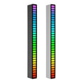 thumbnail image 1 of RGB Sound Control Rhythm Lights 32 LED 18 Colors Audio Spectrum Mode 5 Levels of, 1 of 8