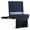 Navy Blue, variant on Edx Stadium seats, with cushioned steps, back support, portable, dimensions of 17 inches wide x 12 inches deep x 16 inches high, two sets, black