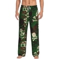 thumbnail image 2 of Picia Camouflage Skull Mens Soft Woven Cotton Elastic Waistband Sleep Pajama Pant Lounge Sleep Pant With Pockets And Drawstring-Medium, 2 of 9