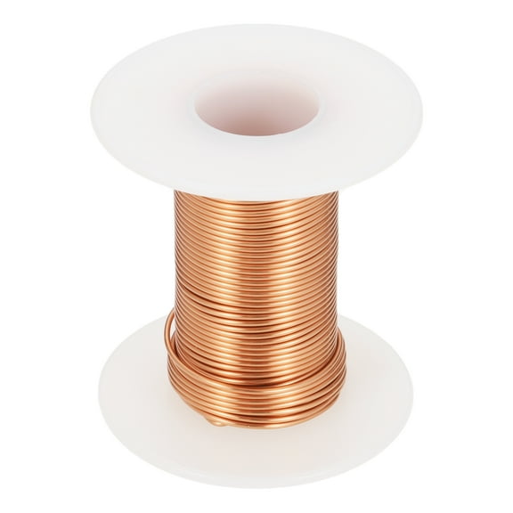 18 AWG Magnet Wire, 18 Gauge Enameled Copper Wires 2 oz Magnetic Coil Wire for Transformer Motor Electric, 155C(311F), Copper Color