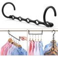 thumbnail image 1 of 10 Pack Space Saving Plastic Magic Hangers, 1 of 4