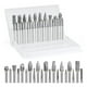 thumbnail image 1 of Juego de Fresas de Carburo de 1/8 de Pulgada, Herramienta Rotativa para Amoladora de Matrices, Accesorios para Taladrar, Tallar y Grabar en Madera, 1 of 7
