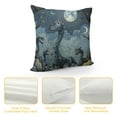 thumbnail image 4 of Orinice Dinosaur Dragon Moon Graphic Decorative Throw Pillow Cover for Home Couch Living Room Bed Sofa Car Bedroom High-Quality 1PC 18x18in, 4 of 5