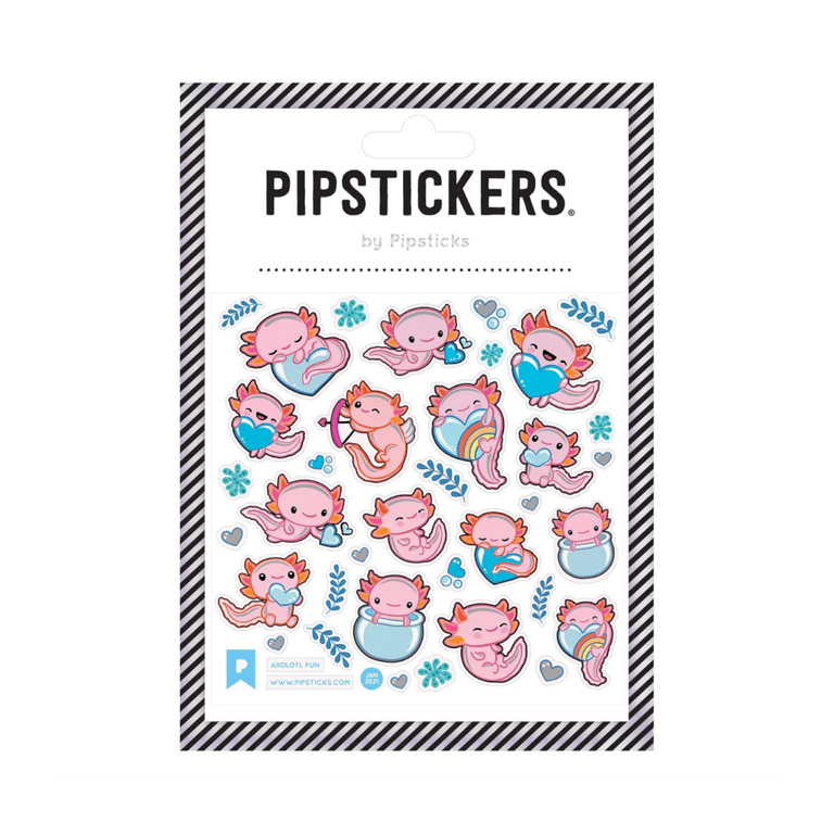 Pipstickers Axolotl Fun Stickers