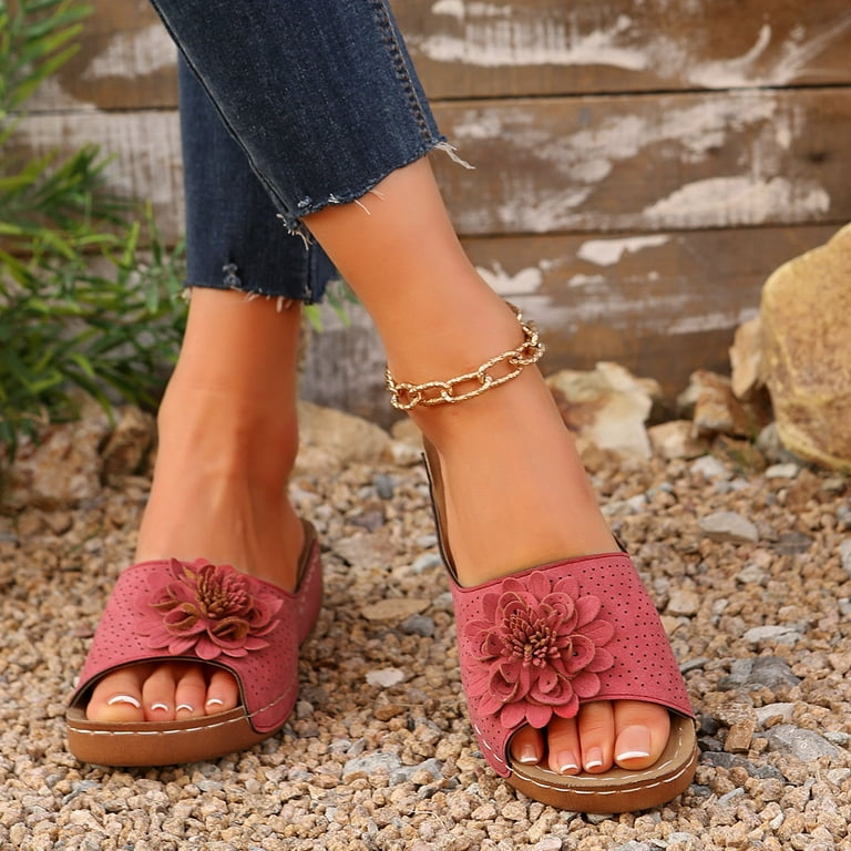brown satin dress target Women's Elektra Light Taupe Suede Buckle Slide Sandals | Size: 5.5 main image 0