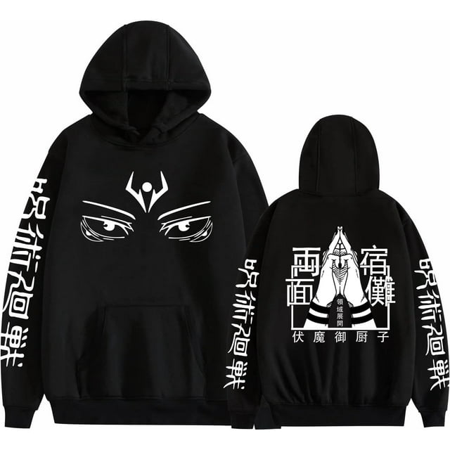 Satoru Gojo Hoodie Pullover Sweatshirt Anime Clothing Sports Men's Girls