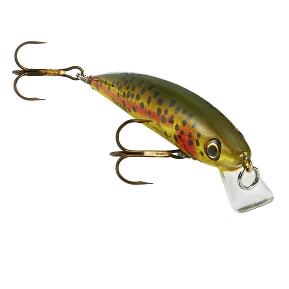 Rebel Track Down Ghost Minnow Slow Sinking Cutthroat Trout 2 1/2" 1/8 oz.