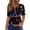 Dark Blue #114, variant on KDDYLITQ United States 250th Anniversary Shirts for Women Causal Usa Star Stripes Button Henley V Neck Tees Freedom 250 Years Birthday July 4th T-Shirts Red White Blue Basic Short Sleeve Tops Blue XL