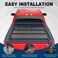 thumbnail image 3 of MOSTPLUS 6.5FT 4-Fold Truck Bed Tonneau Cover for 2007-2013 Toyota Tundra Standard, 3 of 5