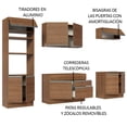 thumbnail image 4 of Cocina Integral 270cm Marrón Glamy Madesa, 4 of 11