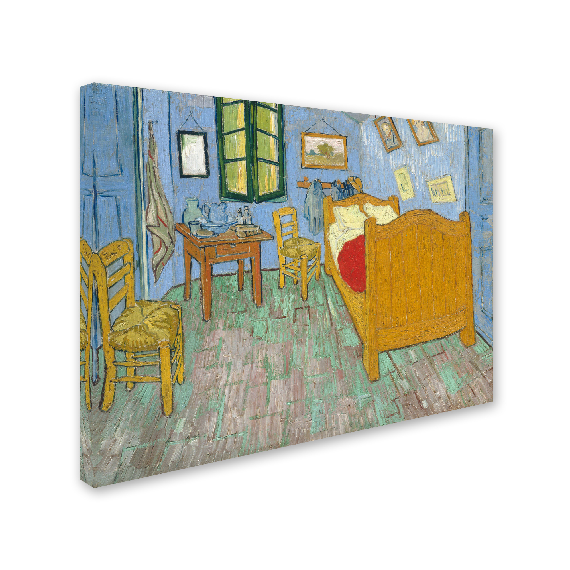 Trademark Fine Art 'The Bedroom' Canvas Art by Van Gogh