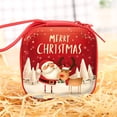 thumbnail image 4 of Monedero de Navidad CUTICAT 4 piezas Portátil de plástico Bolsa para mesa dormitorio hogar Cuadrado, 4 of 7