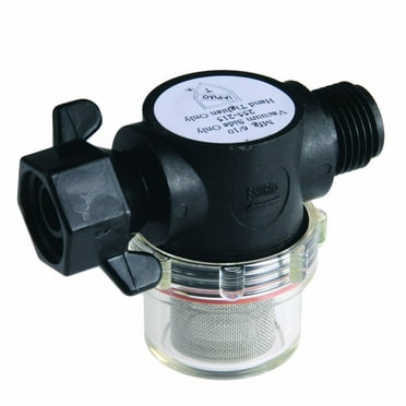 Shurflo Swivel Nut Water Strainer, 1/2"