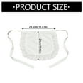 thumbnail image 3 of Women Waist Aprons Maid Costume Half Apron Maid Apron, 3 of 13