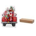 thumbnail image 3 of Centros Mesa Acrílico Muñeco Nieve Coches Navidad Lindos Suministros para Fiestas Navideñas, 3 of 9