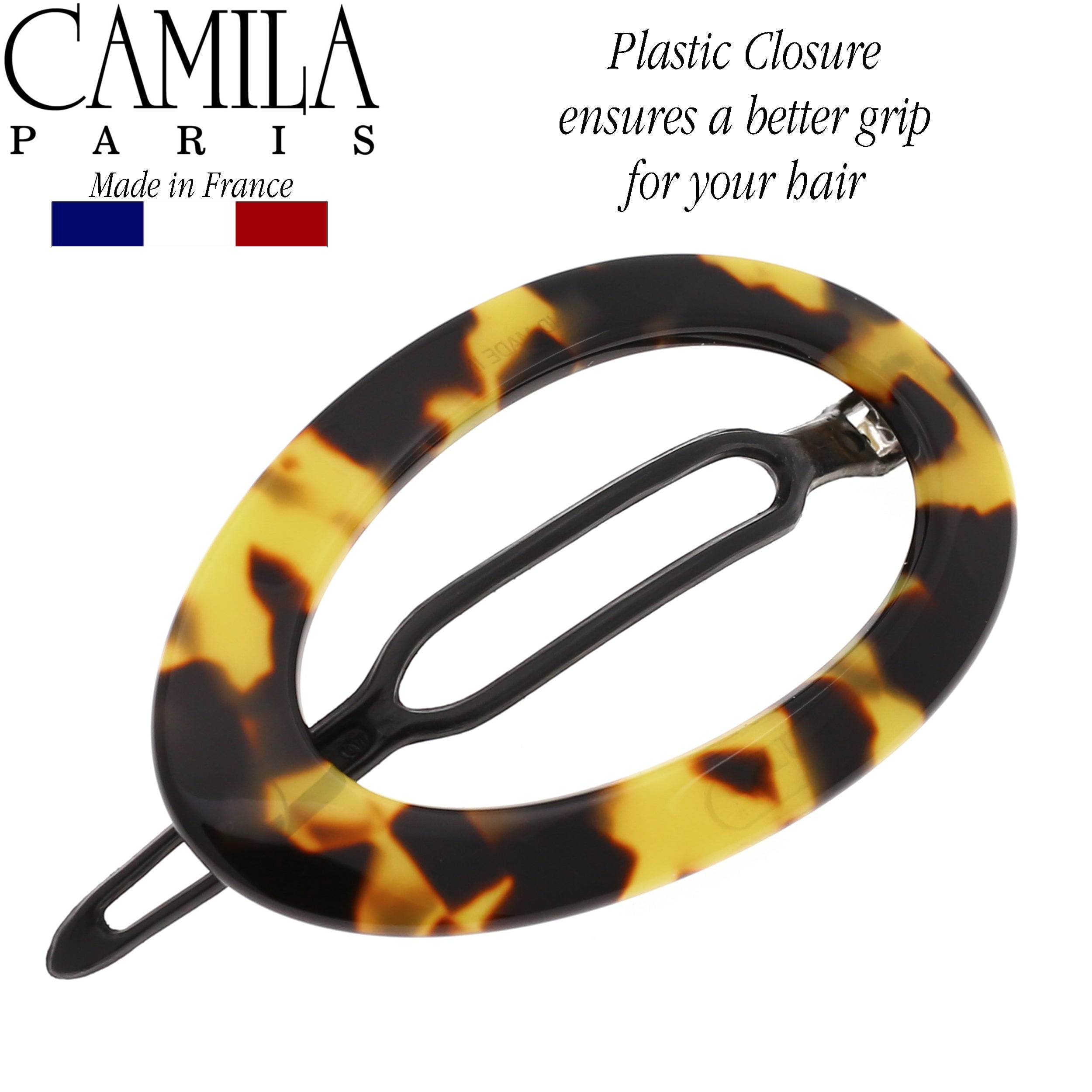 Oval Cut Open Handmade Slide Metal-Free Closure