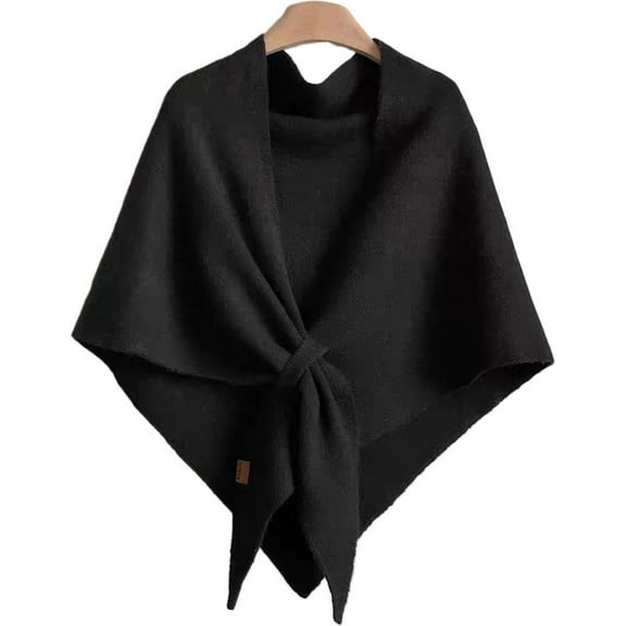 Women’s Shawl Scarf Wool Blend Winter Triangle Wrap Warm Soft Blanket Scarf for Travel & Daily Wear