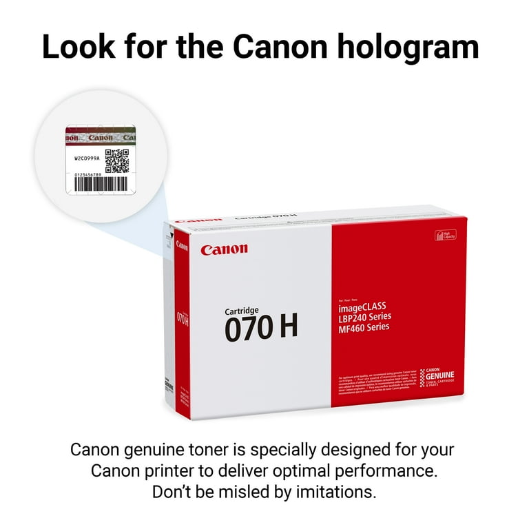 Canon 070 Black, High Capacity Black Toner Cartridge Compatible