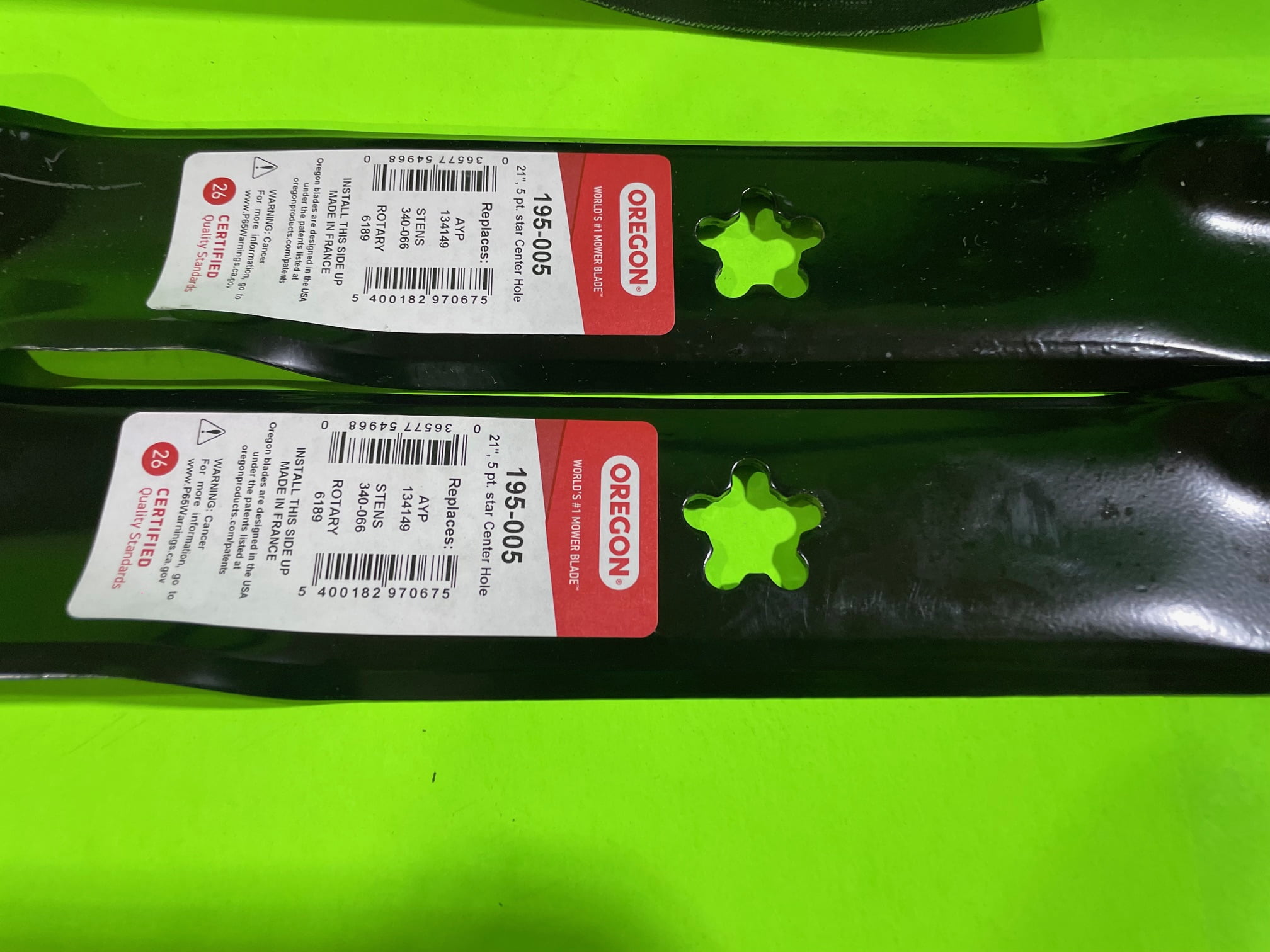Sears Craftsman YS4500 YS 4500 42" Lawn Mower Mulching Blades and Deck Belt