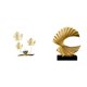 thumbnail image 1 of Escultura De Ola Oceánica Con Hojas, Adorno Para Estantería, Decoración Moderna Para El Hogar, Figura Abstracta De Resina, Ideal Para Dormitorio, Sala De Estar O Como Regalo De, 1 of 8