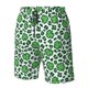 thumbnail image 4 of Fotbe Leopard print St. Patrick's Day Trajes de Baño Estampados para Hombre, Shorts de Verano de Secado Rápido, Ropa de Playa, Bañadores-Medium, 4 of 6