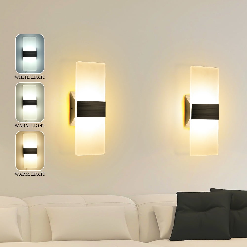 CHENBEN Wall Lights for Living Room Light Wall Sconces Set of Two