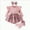 A2-226-Pink, variant on Caqnni Baby Girl Western Outfits Cute Long Sleeve Romper Cow Flared Pants Headband 3Pcs Clothes Set Sleepwear Pajamas(Brown,0-3 Months)