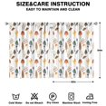 thumbnail image 2 of Mushroom Curtains-Blackout Curtains Bedroom Decor Living Room Darkening Grommet Window Drapes 2 Panels Set 42x54 inch, 2 of 2