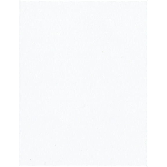 Bazzill Classic Smooth Cardstock 8.5"X11"-White