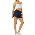 thumbnail image 6 of Women's Running Shorts Elastic High Waisted Athletic Workout Shorts with Pockets, 6 of 8
