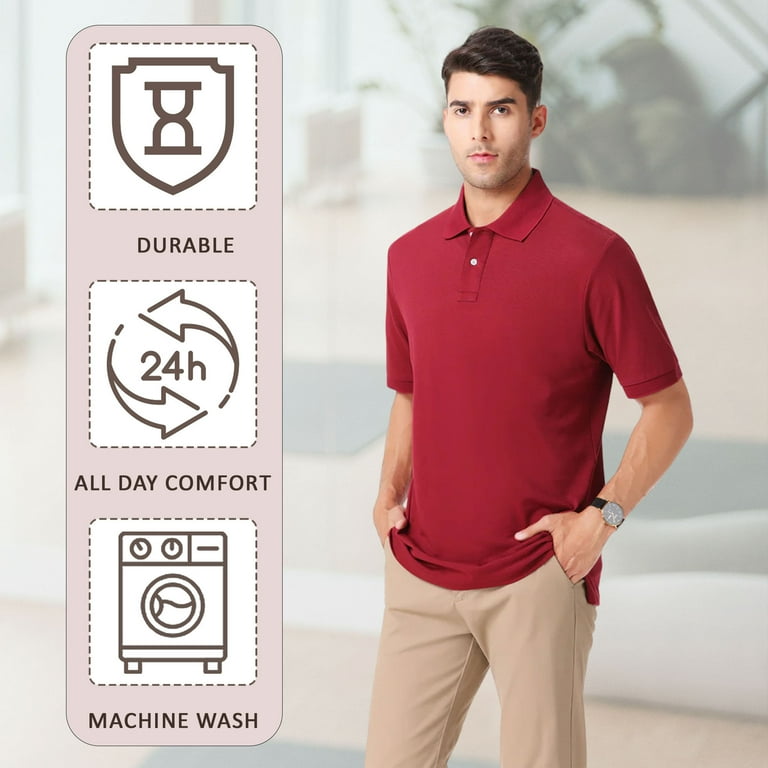 Zfeel High Performance Pure Poly Polos | Pure Poly Polos | 100