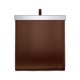 thumbnail image 1 of Kenally Cubo de basura automático de cuero Artificial, portátil, plegable, colgante, reemplazo de revestimiento impermeable, caja Universal de cubo de Ventana automotriz Marrón Kenally VI018007-02B, 1 of 6