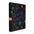 thumbnail image 3 of Stupell Industries Spaced Out Astronomy Words Line Doodle Astronauts Canvas Wall Art, 24 x 30, Design by Nina Seven, 3 of 5