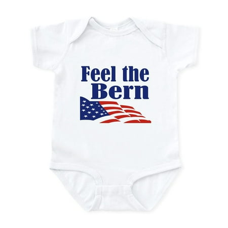 

CafePress - Feel The Bern Infant Bodysuit - Baby Light Bodysuit Size Newborn - 24 Months