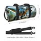 thumbnail image 2 of Balery Lake Forest Dinosaur A Bolsa de Gimnasio para Mujeres y Hombres, Bolsa de Viaje Impermeable, Bolsa de Fin de Semana con Compartimento para Zapatos y Bolsillo Húmedo, 2 of 6
