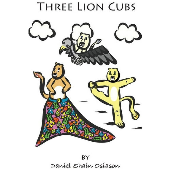 Three Lion Cubs, (Hardcover)