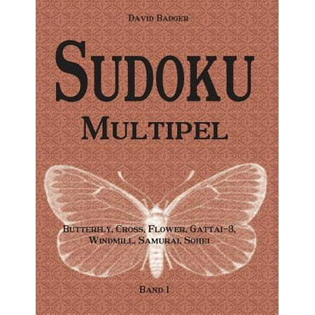 Sudoku Multipel : Butterfly, Cross, Flower, Gattai-3, Windmill, Samurai, Sohei - Band