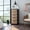 Black Wenge/ Light Oak, variant on TUHOME Kaia 3 Drawer Dresser  Engineered Wood Dressers in  White