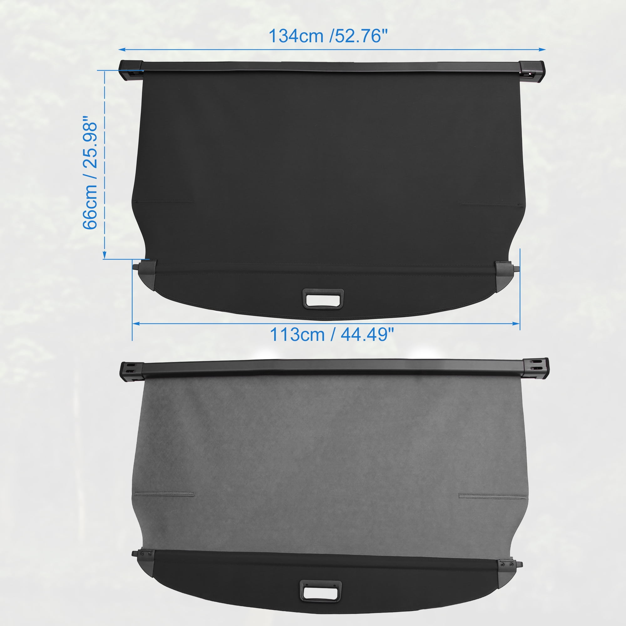 Unique Bargains Retractable Cargo Cover for Hyundai Tucson 2022-2024 Waterproof Shade