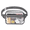 Gray, variant on JOWURY Clear Fanny Pack - Clear Fanny Pack Stadium Approved Clear Bag for Stadium Events  Suitable for Men and Women Sports Events   Concerts Activities  Beaches Black