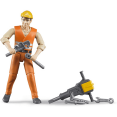 thumbnail image 2 of Bruder - 60020 | Construction: Construction Worker With Accessories, 2 of 2