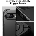 thumbnail image 4 of HZXC-Rugged Gear Compatible with Google Pixel 9a Case, Rugged Shockproof Firm Grip Non-Slip Scratch Resistant Shockproof Bumper Protective Phone Cover - Black, 4 of 4
