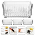 thumbnail image 3 of Miangastore Tea Bag Organizer Acrylic 4Pcs 11.8X7.9X5.9In, 3 of 8