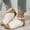 White, variant on Gspmoly Women Slides Sandals, Women's Fashion Casual Summer New Style Fish Mouth Thick Bottom Buckle Strap Sandals Flat Bottom Open Toe Sandals Slippers for Women Indoor White 43
