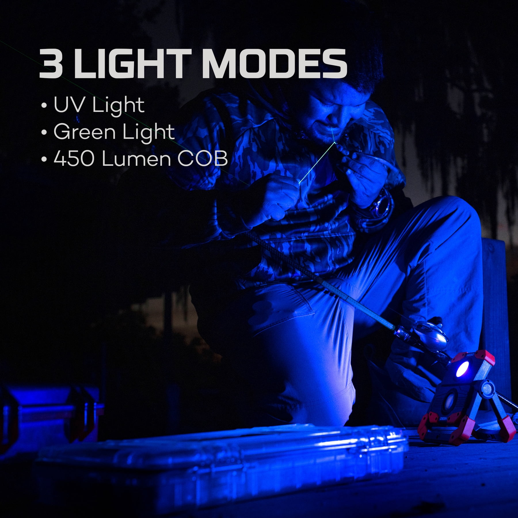 NEBO Omni Fish Dock Rechargeable Flashlight