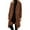 *Brown, variant on ClodeEU Womens Jackets Trench Coat Outwear ,Long Single Breasted Coats, Lapel Collar Peacoat With pocket Army Green,Womens Plus L